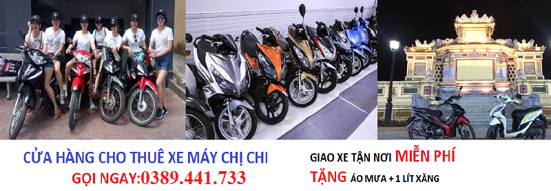 Thuê xe máy tại Huế